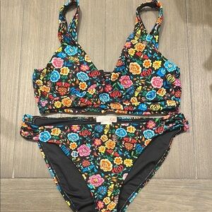 Gianni Bini Floral Bikini Set